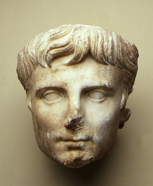 Portrait head of the Emperor Augustus